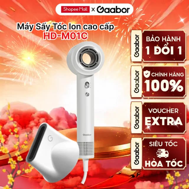 So sánh giá Máy sấy tóc 1400W Gaabor HD-M01C rẻ nhất? - Ảnh 8
