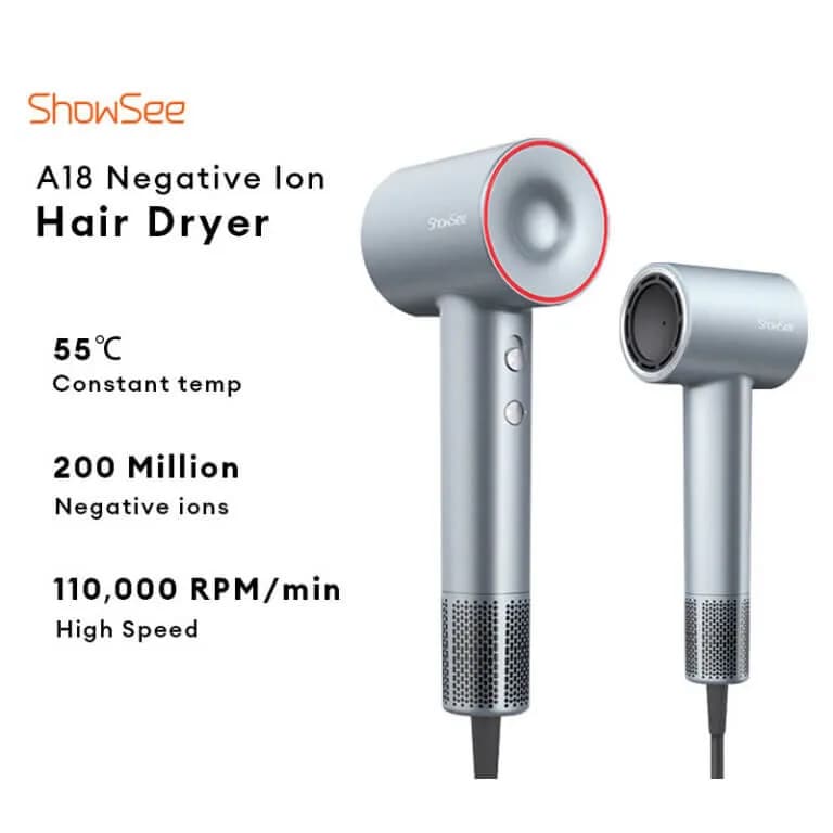 So sánh giá Máy sấy tóc tốc độ cao Showsee A18-GY - Tìm sản phẩm giá rẻ nhất - Ảnh 5