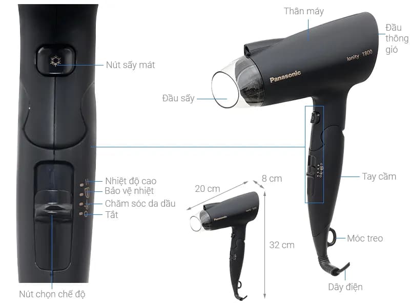 So sánh giá Máy sấy tóc Panasonic EH-NE27-K645 - Tìm sản phẩm giá rẻ nhất - Ảnh 17
