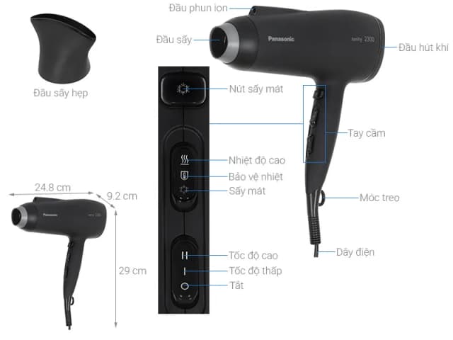 So sánh giá Máy sấy tóc Panasonic EH-NE85-K645 rẻ nhất? - Ảnh 10