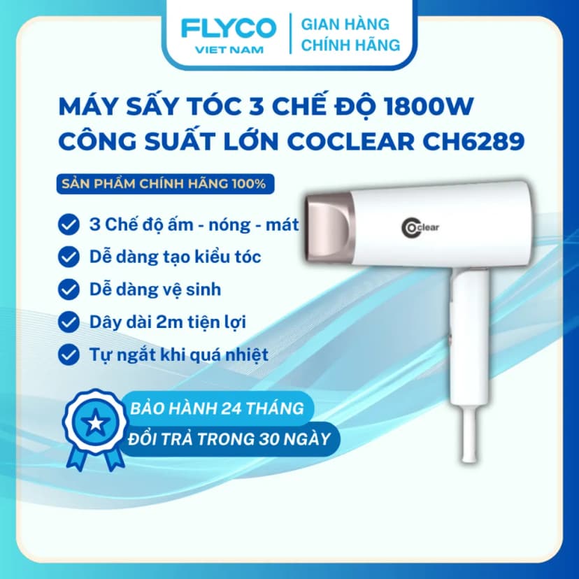 Máy sấy tóc Coclear CH6289 - Giá rẻ nhất hôm nay - Ảnh 6