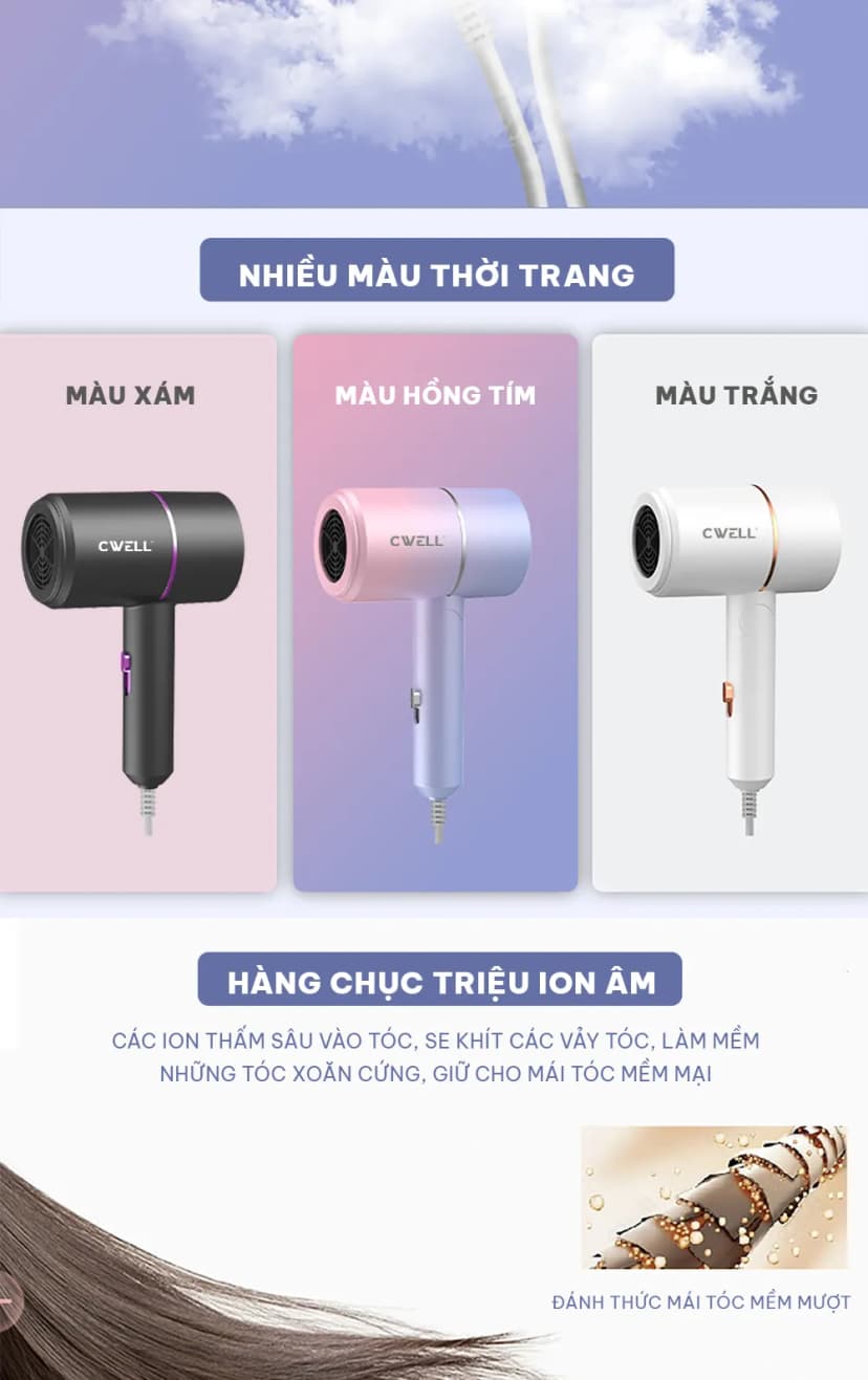 Máy sấy tóc Coclear CH6608 - Giá rẻ nhất hôm nay - Ảnh 12