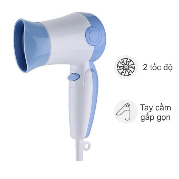 Máy sấy tóc 1000W Delites MST01 EMC BL - Ảnh 24