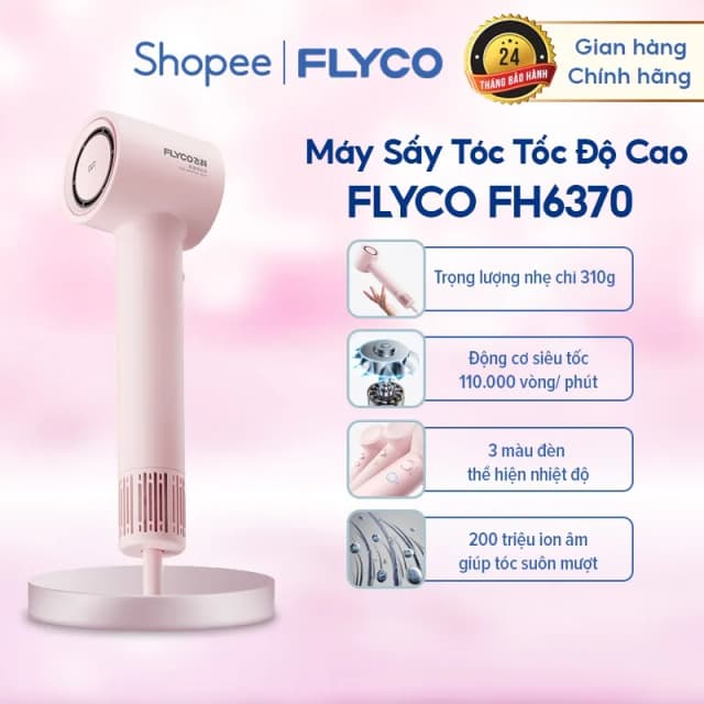 So sánh giá Máy sấy tóc tốc độ cao Flyco FH6370 rẻ nhất? - Ảnh 5