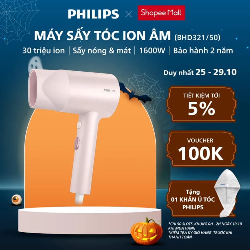 So sánh giá Máy sấy tóc Philips BHD321/50 - Tìm sản phẩm giá rẻ nhất - Ảnh 9