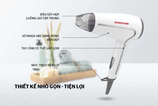 So sánh giá Máy sấy tóc Sunhouse SHD2308W rẻ nhất? - Ảnh 2