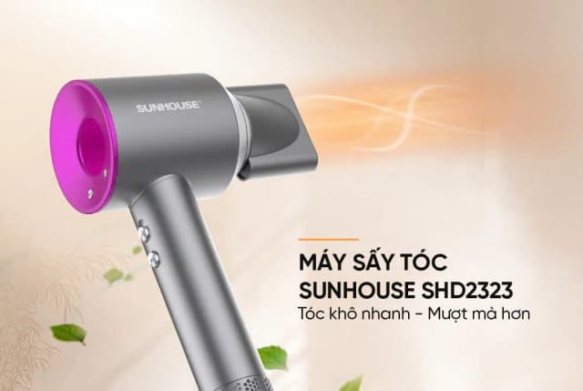 Máy sấy tóc tốc độ cao Sunhouse SHD2323 - Ảnh 7