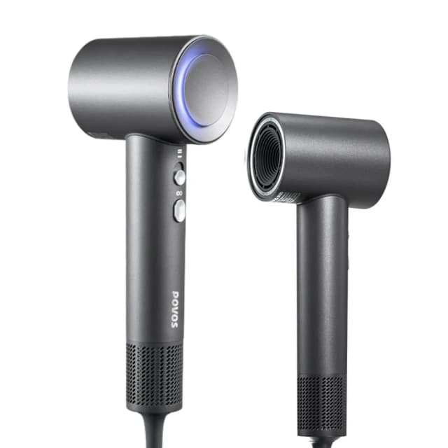 Máy sấy tóc tốc độ cao 1600W POVOS PH9909 Đen - Ảnh 8