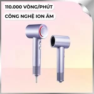 So sánh giá Máy sấy tóc tốc độ cao 1600W POVOS PH9909 Tím rẻ nhất? - Ảnh 4