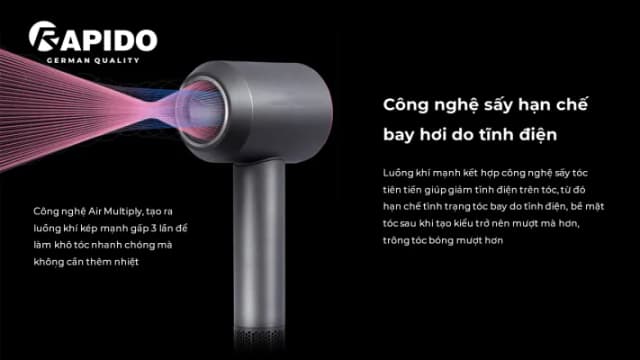 Top 1 so sánh giá Máy sấy tóc tốc độ cao Rapido RHD-1400LM - Tìm sản phẩm giá rẻ nhất - Ảnh 11