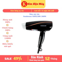 Máy sấy tóc tốc độ cao Sunhouse SHD2320 - Giá rẻ nhất hôm nay - Ảnh 16