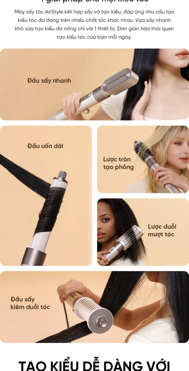 So sánh giá Máy sấy tóc và tạo kiểu đa năng Dreame AirStyle AMF17A rẻ nhất? - Ảnh 15