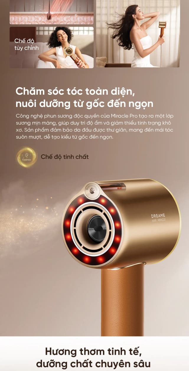 So sánh giá Máy sấy tóc và tạo kiểu đa năng Dreame Hair Miracle Pro AHX30 rẻ nhất? - Ảnh 5
