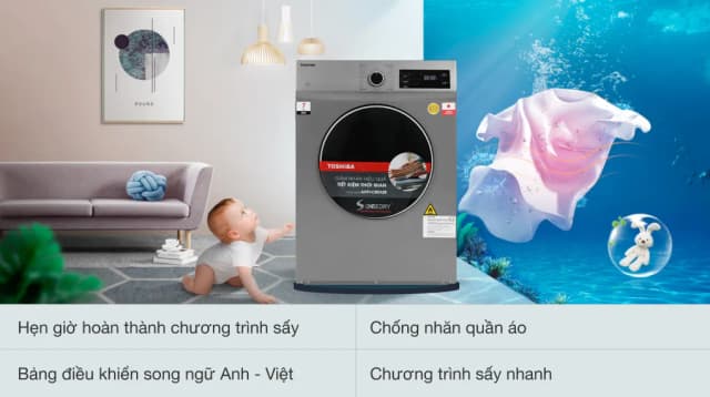So sánh giá Máy sấy thông hơi 7 kg Toshiba TD-H80SEV(SK) rẻ nhất? - Ảnh 14