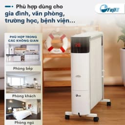 So sánh giá Máy sưởi dầu FujiE OFR7813 - Tìm sản phẩm giá rẻ nhất - Ảnh 18