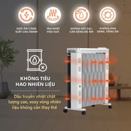 So sánh giá Máy sưởi dầu FujiE OFR7913 - Tìm sản phẩm giá rẻ nhất - Ảnh 19