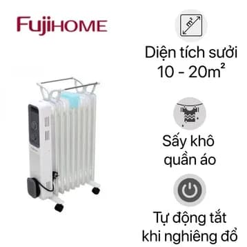 So sánh giá Máy sưởi dầu FUJIHOME OH849 rẻ nhất? - Ảnh 5
