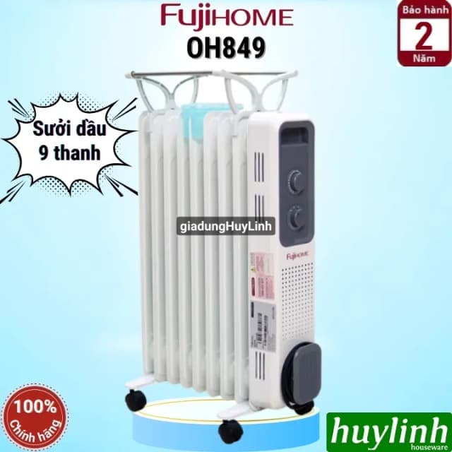 So sánh giá Máy sưởi dầu FUJIHOME OH849 rẻ nhất? - Ảnh 8