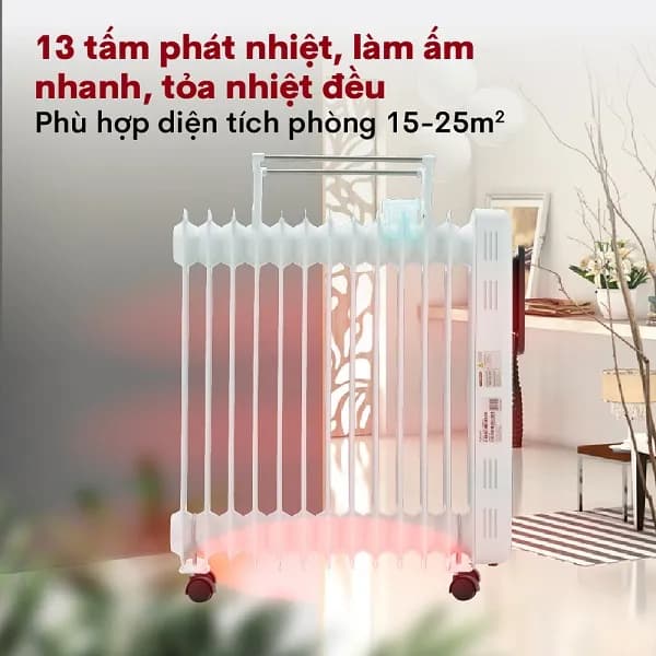 So sánh giá Máy sưởi dầu FUJIHOME OH8613 rẻ nhất? - Ảnh 12