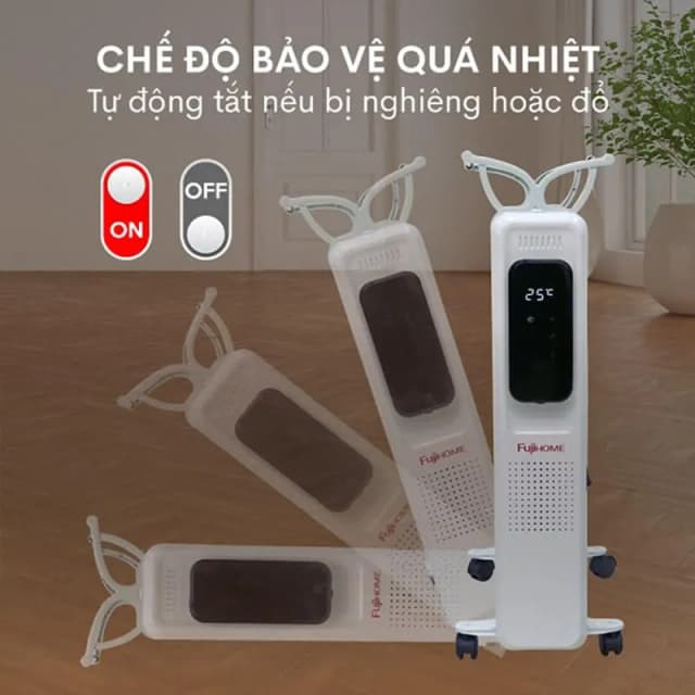 So sánh giá Máy sưởi dầu FUJIHOME OH8613 rẻ nhất? - Ảnh 16