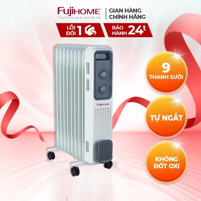 So sánh giá Máy sưởi dầu FUJIHOME OH8613 rẻ nhất? - Ảnh 7