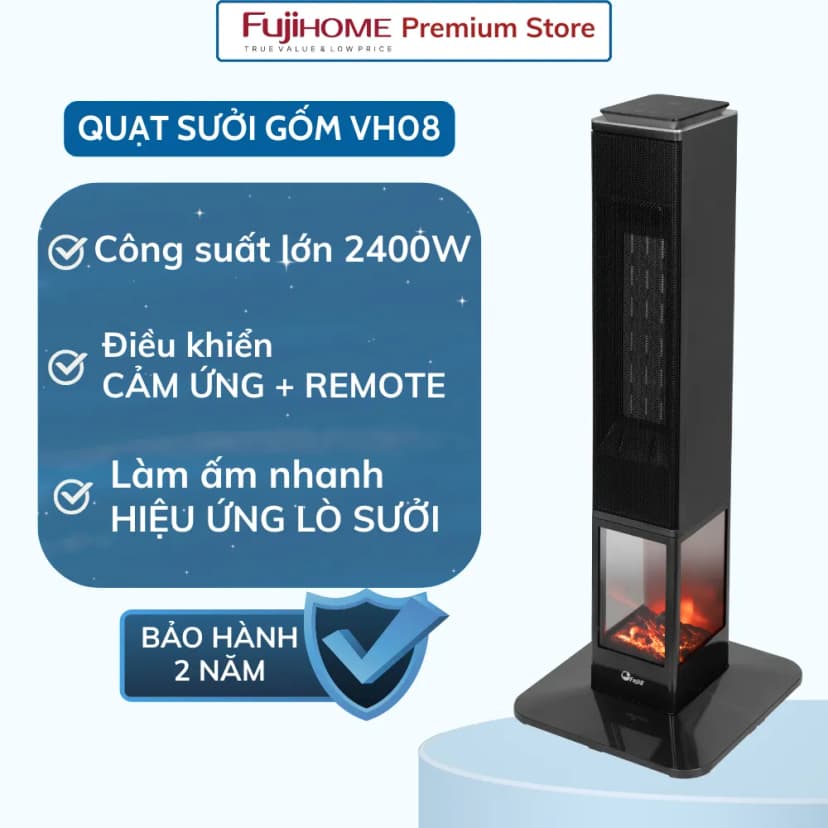 So sánh giá Máy sưởi gốm FujiE VH08 - Tìm sản phẩm giá rẻ nhất - Ảnh 11