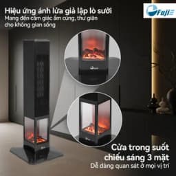 So sánh giá Máy sưởi gốm FujiE VH08 - Tìm sản phẩm giá rẻ nhất - Ảnh 5