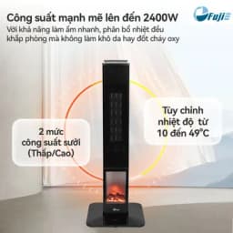 So sánh giá Máy sưởi gốm FujiE VH08 - Tìm sản phẩm giá rẻ nhất - Ảnh 7