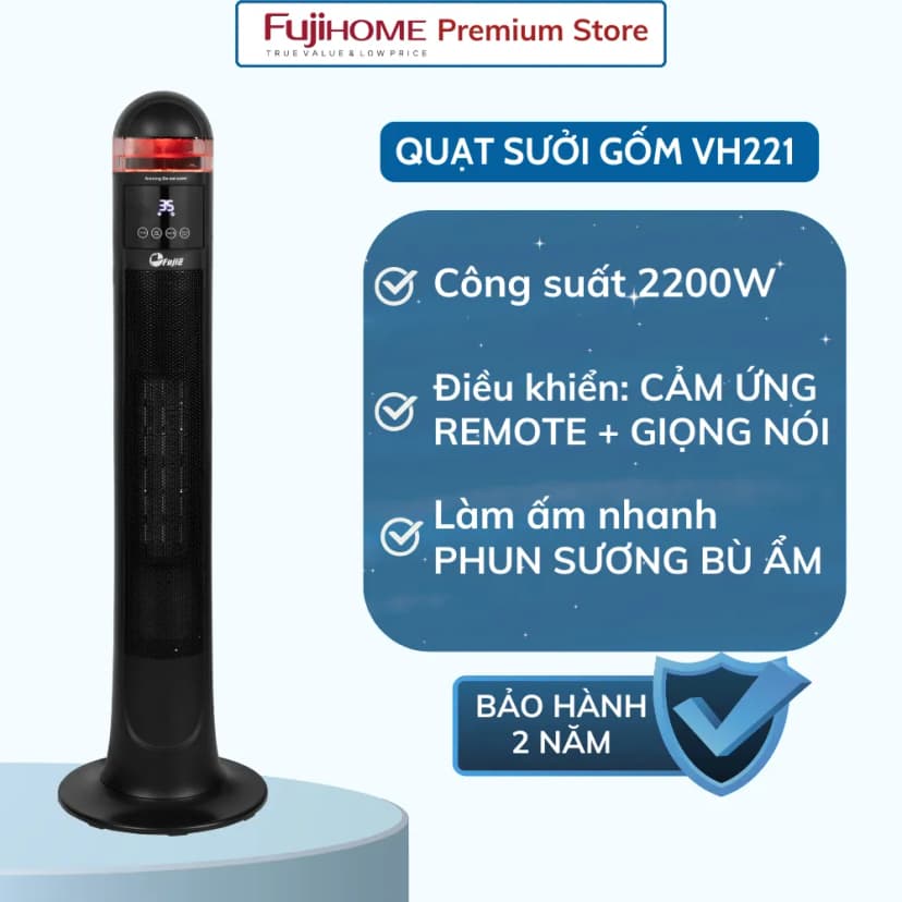 So sánh giá Máy sưởi gốm FujiE VH221 - Tìm sản phẩm giá rẻ nhất - Ảnh 12