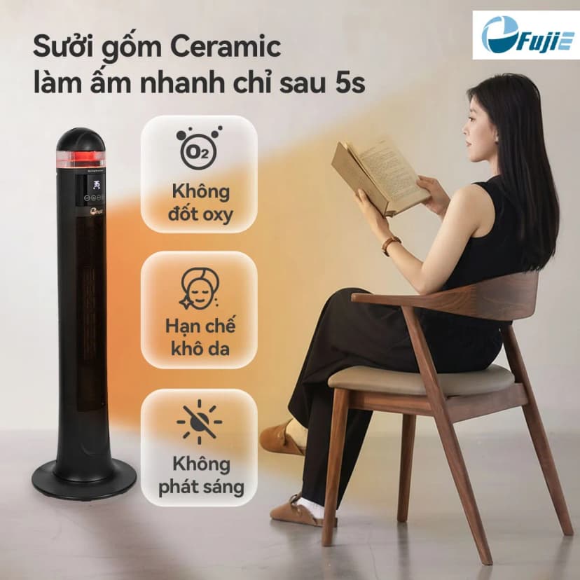 So sánh giá Máy sưởi gốm FujiE VH221 - Tìm sản phẩm giá rẻ nhất - Ảnh 9