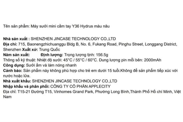 So sánh giá Máy sưởi mini cầm tay Hydrus Y36 rẻ nhất? - Ảnh 2