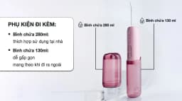 Máy tăm nước Halio UltraClean Express Hydro Floss Muted Rose - Giá rẻ nhất hôm nay - Ảnh 4