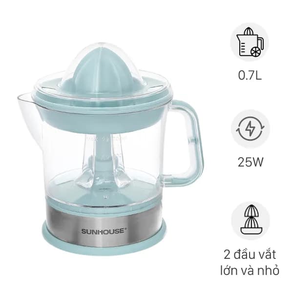 So sánh giá Máy vắt cam Sunhouse 25W SHD5500DMX rẻ nhất? - Ảnh 4