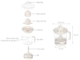 So sánh giá Máy vắt cam Sunhouse 25W SHD5510 - Tìm sản phẩm giá rẻ nhất - Ảnh 11