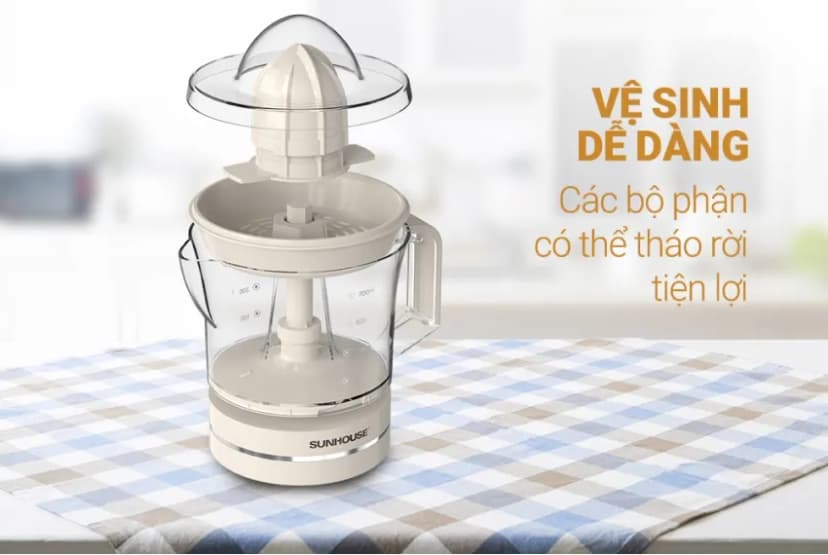 So sánh giá Máy vắt cam Sunhouse 25W SHD5510 - Tìm sản phẩm giá rẻ nhất - Ảnh 13