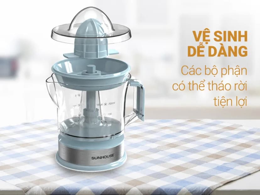 So sánh giá Máy vắt cam Sunhouse 25W SHD5510 - Tìm sản phẩm giá rẻ nhất - Ảnh 16