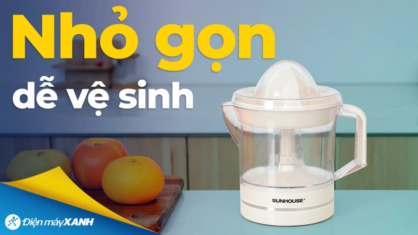 So sánh giá Máy vắt cam Sunhouse 25W SHD5510 - Tìm sản phẩm giá rẻ nhất - Ảnh 7