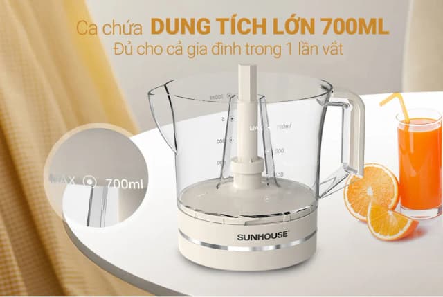 So sánh giá Máy vắt cam Sunhouse 25W SHD5510 rẻ nhất? - Ảnh 8