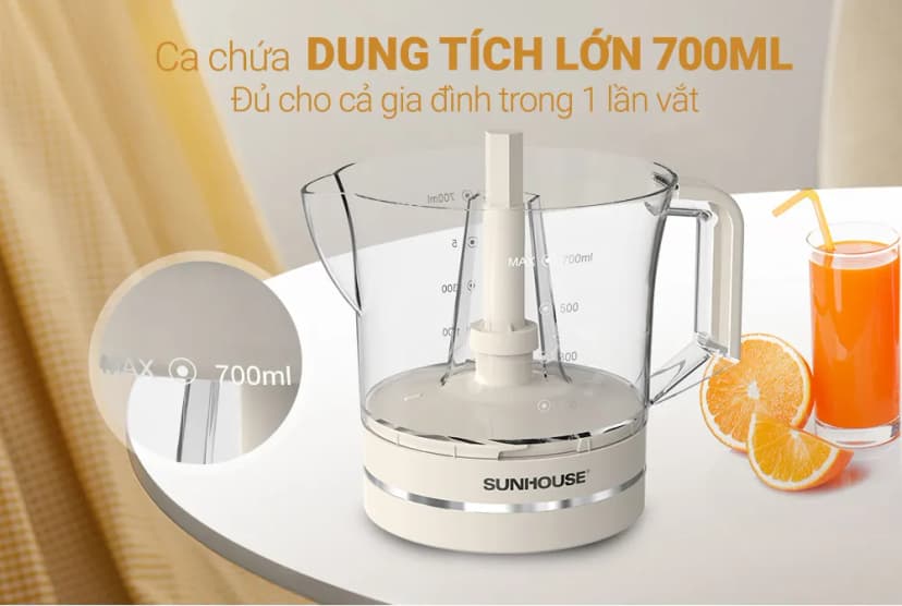 So sánh giá Máy vắt cam Sunhouse 25W SHD5510 - Tìm sản phẩm giá rẻ nhất - Ảnh 8
