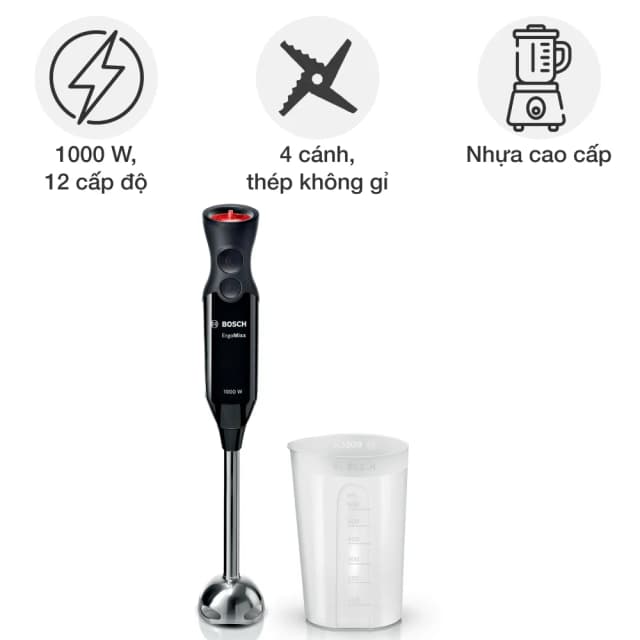 Top 1 so sánh giá Máy xay cầm tay Bosch MS6CB6110 - Tìm sản phẩm giá rẻ nhất - Ảnh 14