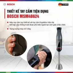 So sánh giá Máy xay cầm tay Bosch MSM4B624 - Tìm sản phẩm giá rẻ nhất - Ảnh 14