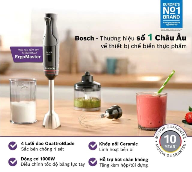 So sánh giá Máy xay cầm tay Bosch MSM4B6V2 rẻ nhất? - Ảnh 16