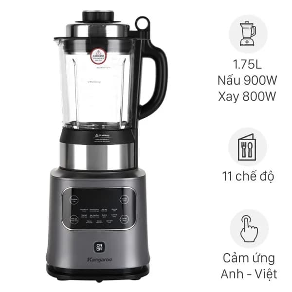 Máy làm sữa hạt đa năng Kangaroo KG175HB1 - Ảnh 4