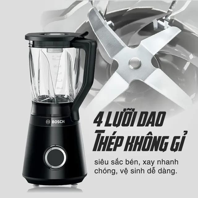 So sánh giá Máy xay sinh tố Bosch MMB6176B rẻ nhất? - Ảnh 16