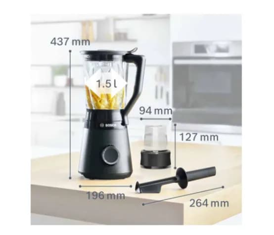 So sánh giá Máy xay sinh tố Bosch MMB6176B rẻ nhất? - Ảnh 6