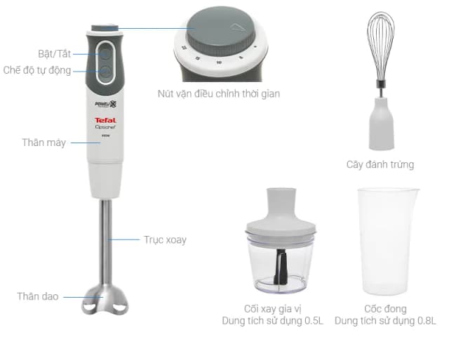 Top 1 so sánh giá Máy xay sinh tố cầm tay Tefal BL1C0230 - Tìm sản phẩm giá rẻ nhất - Ảnh 43