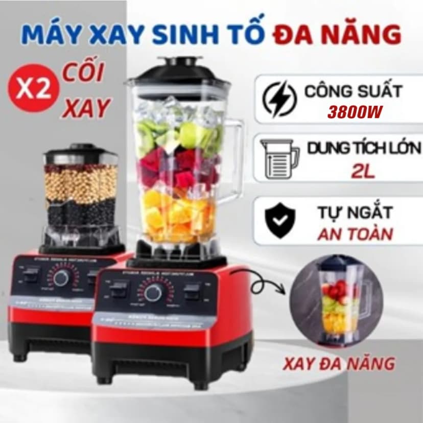 So sánh giá Máy xay sinh tố công nghiệp Sunhouse SHD5380 - Tìm sản phẩm giá rẻ nhất - Ảnh 12