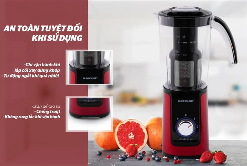 So sánh giá Máy xay sinh tố công nghiệp Sunhouse SHD5380 - Tìm sản phẩm giá rẻ nhất - Ảnh 13