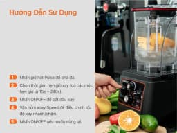 So sánh giá Máy xay sinh tố công nghiệp Sunhouse SHD5380 - Tìm sản phẩm giá rẻ nhất - Ảnh 6