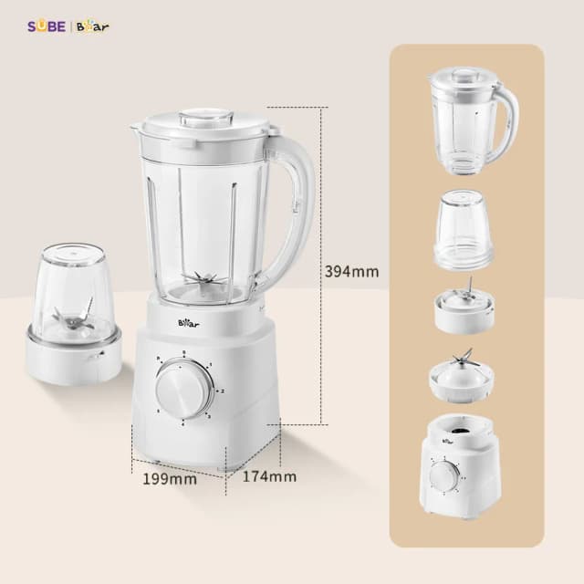 So sánh giá Máy xay sinh tố đa năng Bear BL-4H15T rẻ nhất? - Ảnh 18